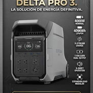 ⚡ EcoFlow Delta Pro 3 – La solución de energía definitiva 🔋 | Potencia nominal: 4000W | Capacidad: 4096Wh | 110V / 220V - Img 57414843