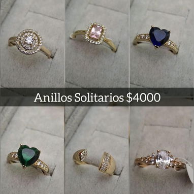 Anillos solitarios - 5/9