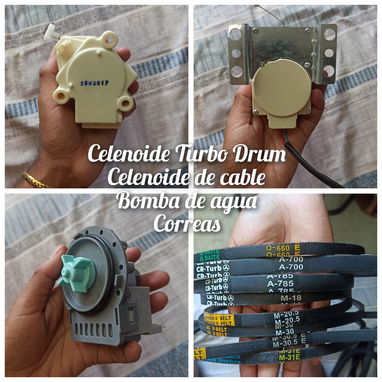 PIEZAS DE RESPUESTO PARA LAVADORAS AUTOMÁTICAS Y SEMIAUTOMÁTICAS - Img 127620942