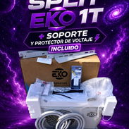 💜 Split Eko 1Tonelada + Soporte + protector de voltaje ⚡️ incluido ‼️ - Img 55747328