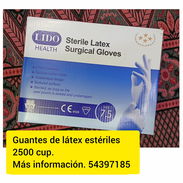 Guantes de látex desechables ESTÉRILES - Img 57175417