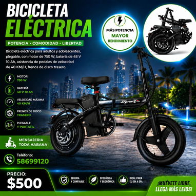 Bicicletass y Scooter Eléctrica Plegable - 5/7