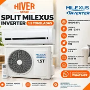 SPLIT MILEXUS INVERTER | 18,000 BTU .Envío gratuito - Img 57631870