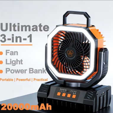 Ventilador Recargable - Img 123272525
