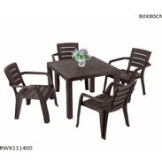 🔶️ Juegos de muebles (plástico) para exteriores 🤎 oscuro. Importados. - Img 58360853