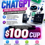 Chat GPT por solo $100cup - Img 56075512