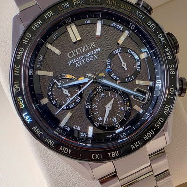 🔥 gama alta 🔥 uno de los buque insignia de la marca  🕰 citizen eco drive attesa satellite wave gps - Img 122138468