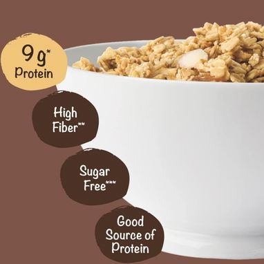 Granola con proteína - 275g chocolate y avellanas (Prozis) - Img 120669575
