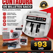 Máquina contadora de billetes SACO - Img 55931526