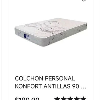 💢OFERTAS COLCHONES CAMERO, PERSONAL,3/4, QUEEN,...💢 - 3/6