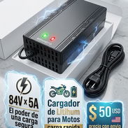 RENUEVA TU CARGADOR DE MOTO🏍️ ELECTRICA 72 Vol/5Amp (carga rapida) NUEVOS A ESTRENAR ,BALANCEADORES CON 5 PROTECCIONES⚡ - Img 54838682