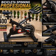 Bicicleta de spinning pro - Img 56490293