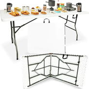 Mesa Plegable de Plástico de Alta Resistencia (lh) - Img 53270424