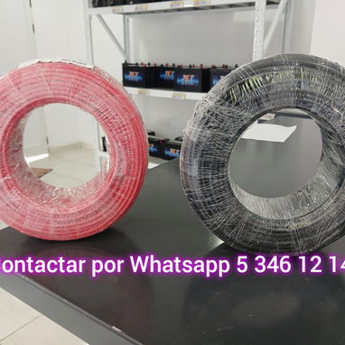 CABLE SOLAR FOTOVOLTAICO AWG‑12 (Rojo y Negro) – 4 mm² - 2/2