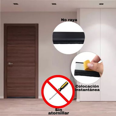 Burlete o falsete para puerta. Mayor sellado y aislamiento. - 3/3