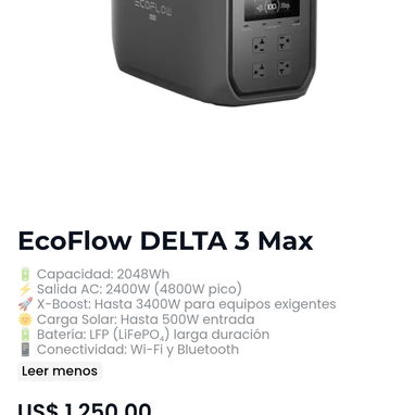 Respaldo energético - estaciones de energía - 8/10