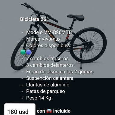 Vendo bicicleta 26 y bicicleta 24 nuevas, precio en las fotos - 3/3