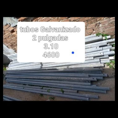 ❎❎Tubos galvanizado de 2 pulgadas de cara gorda maxima calidad - 5/5