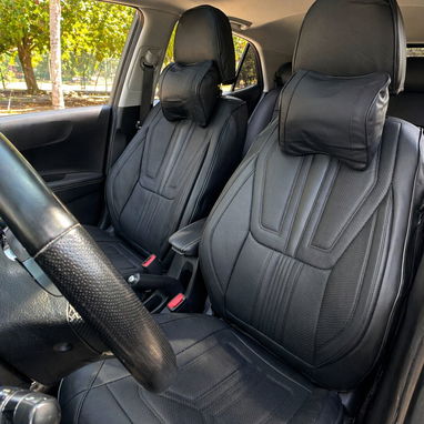 FORROS DE CUERO + ALFOMBRAS 3D TIPO BANDEJA | ¡CON PROMOCIONES! 🔥🚗 - Img 128026781