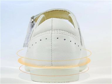 Zapatos de vestir blancos Mary Jane para niños pequeños, perfectos para fiestas y eventos especiales, zapatos de vestir - Img 68418744