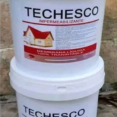 Pintura de vinil , impermeabilizante , barniz, piscina cubetas de 10 litros y 20 litros todos los colores - 9/10