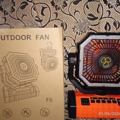 Ventiladores recargables solares f6 - Img 123940542