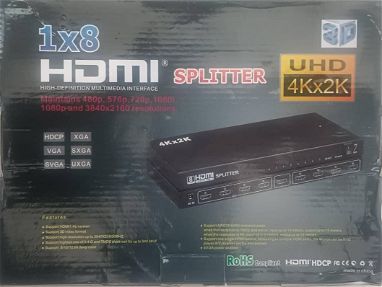 ADAPTADORES Y Cables de todo tipo!! / HDMI, HUB USB / Splitter / Switcher / Cajas para SSD y M.2 / +5353161676 - Img main-image