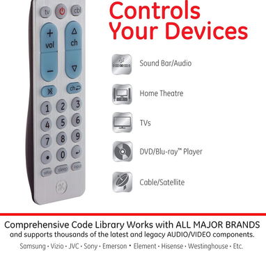 CONTROL UNIVERSAL PARA VARIOS EQUIPOS NUEVO EN SU CAJA - Img 120476237