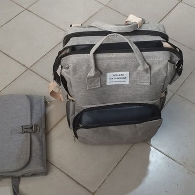 Mochila pañalera con cambiador para bebe - 2/2