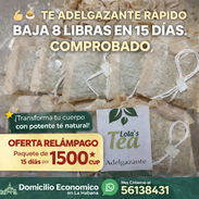 TÉ ADELGAZANTE RÁPIDO BAJA 8 LIBRAS EN 15 DÍAS COMPROBADO (Kinetica) - Img 55760095