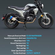 MOTO DE COMBUSTIÓN MARCA KATZU SNAPDRAGON 250 - Img 58196945
