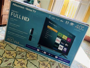 Smart TV de 40 pulgadas, nuevo en su caja con garantía en 390 usd y mensajería gratis - Img main-image