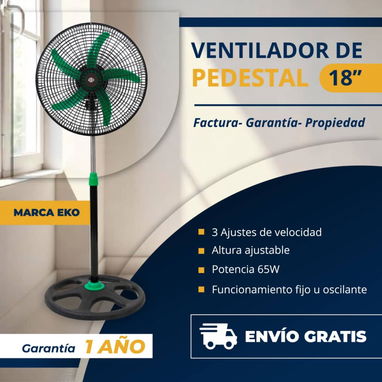 Ventilador de pedestal - Img 126161456