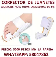 LLEGARON LOS BUENOS CORRECTORES DE JUANETES, TENEMOS MENSAJERIA POR UN COSTO ADICIONAL. INTERESADOS AL WHATSAPP:58047862 - Img 48734212