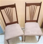 Vendo 2 sillas antiguas de caoba - Img 46085859