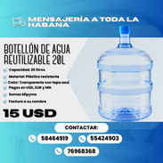 💧 BOTELLÓN DE AGUA REUTILIZABLE 20L — $15 USD - Img 57323740