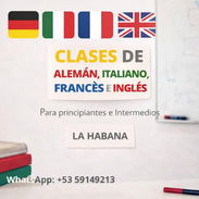 📚🇮🇹🇩🇪🇫🇷🇬🇧 Clases de Italiano, Alemán, Francés e Inglés - Img 55178774