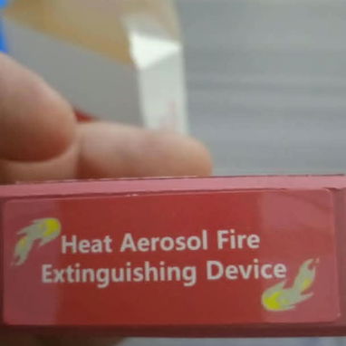Dispositivo Automático de Extinción de Incendios por Aereosol Caliente - 4/4