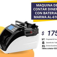 Máquina de contar dinero con batería - MARWA AL-6100 - Img 56460292