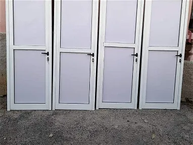 Puertas  aluminio con cristal - Img 64821623