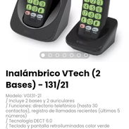 Inalámbrico VTech (2 Bases) - 131/21. Modelo: VG131-21 - Img 53203659