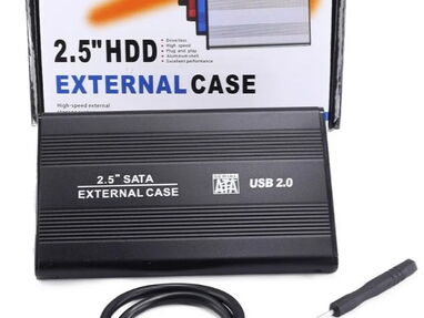 Caja metálica para HDD 2.5" USB 3.0, incluye lo que muestra la foto....Ver fotos....59201354 - Img 59971514
