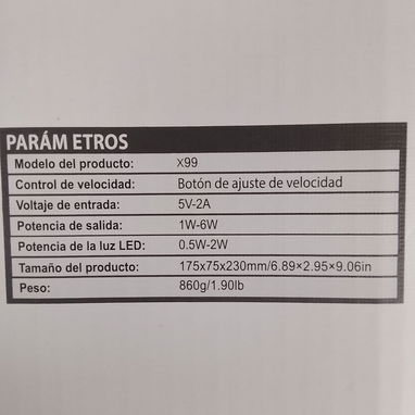 💥Lámparas y Ventiladores Recargables - Img 117720765