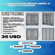 🏠 CLOSET PLEGABLE MULTIFUNCIONAL 🏠 💲 Precio: 35 USD - Img 55163877