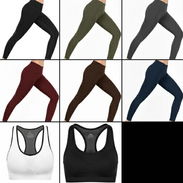 Licras largas $10 y Topes $8 / Fitness, yoga, running, gimnasio, uso casual / S,M,XL - Img 55801962