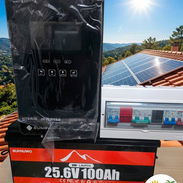 *KIT CON TODO PARA LLEGAR E INSTALAR* * Inversor hibrido 4kw sumry negro. * Batería 24v 100amp. *2200usd - Img 57303683