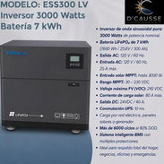 kit solar todo en uno inversor de 3kw y batería de 7kwh - Img 58071189