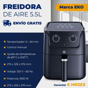 Freidora de Aire EKO 5.5L - Img 55811757