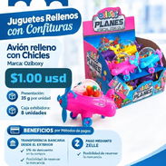 Avión de Juguete relleno con chicles - Img 57548967