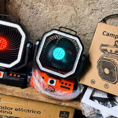 ventilador recargable f16 - 2/2